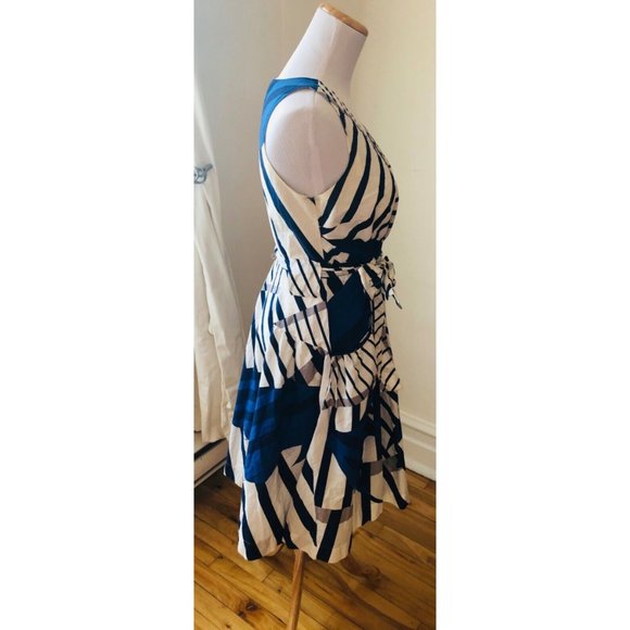 Vero Moda Filona Knee Dress Size 8 Medium - Picture 3 of 10